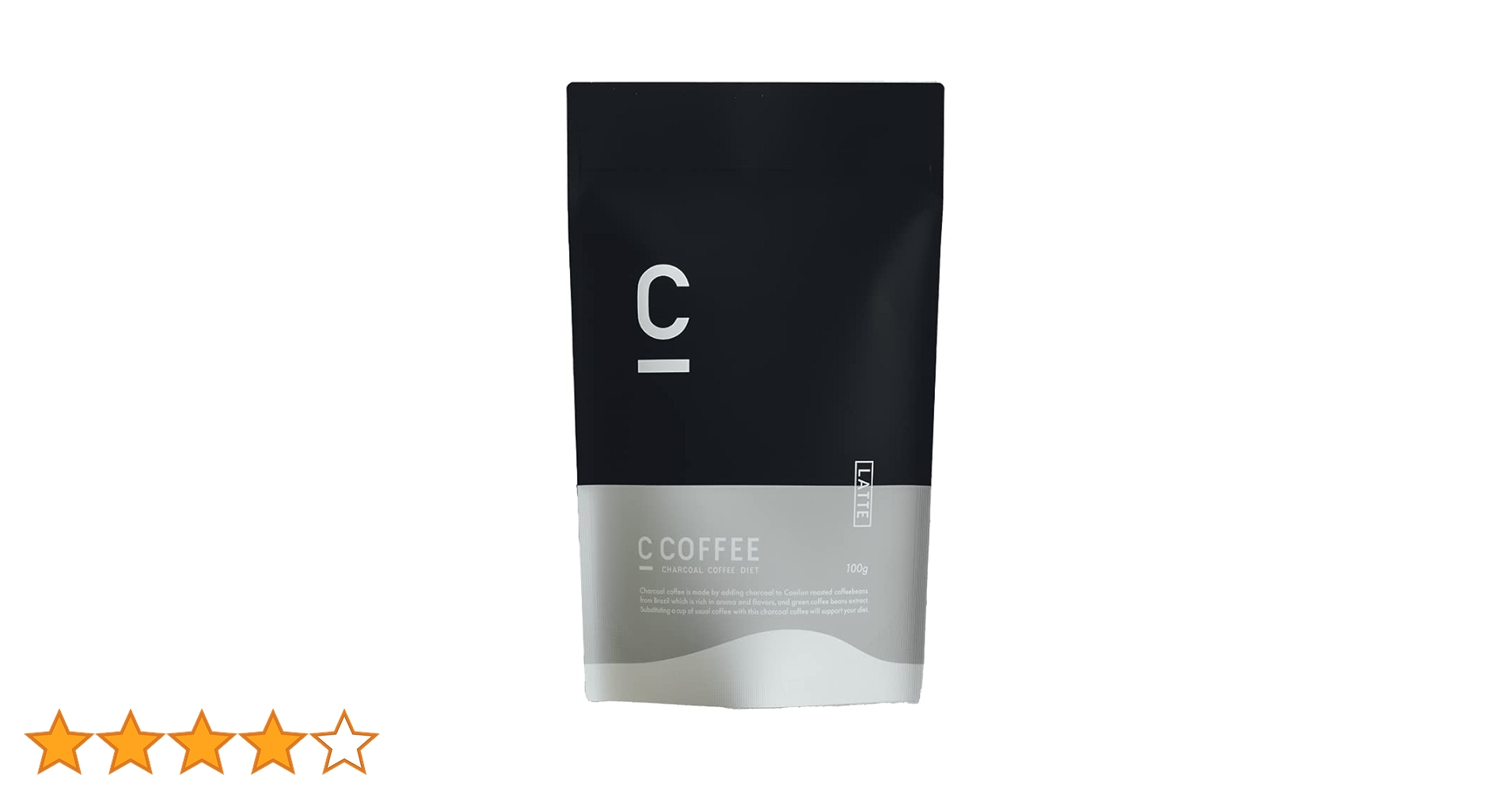 Amazon.co.jp: C COFFEE ラテ 100g ダイエットコーヒー チャコール